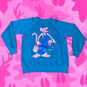 1996 vintage Pink Panther sweatshirt Size L 90s